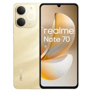 Realme Note 70 256GB 4GB · Dourado