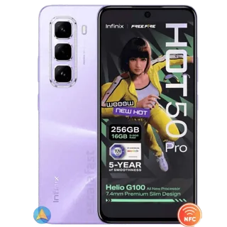 Infinix Hot 50 Pro 256GB 8GB · Roxo