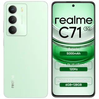 Realme C71 5G 128GB 6GB · Verde